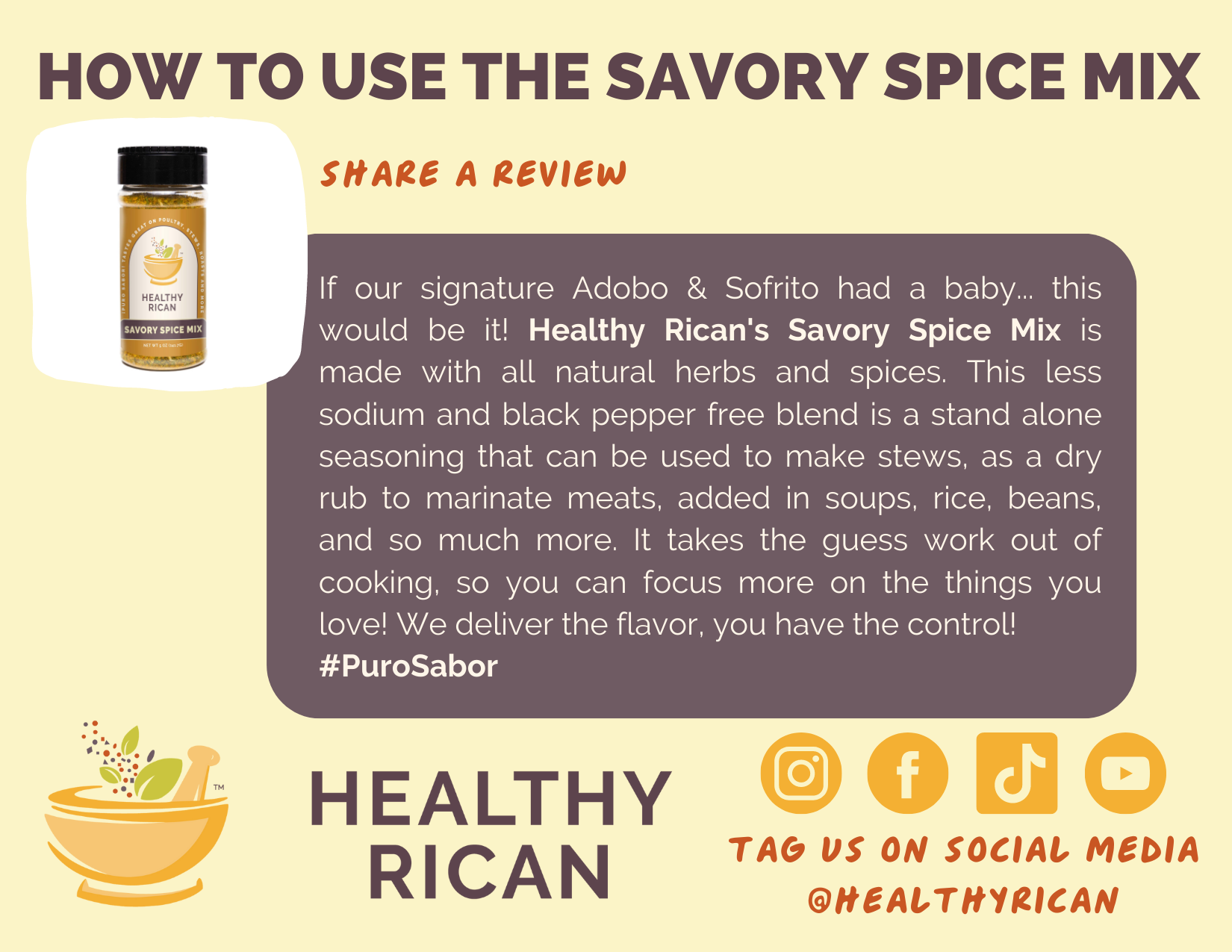 Savory spice outlet blend