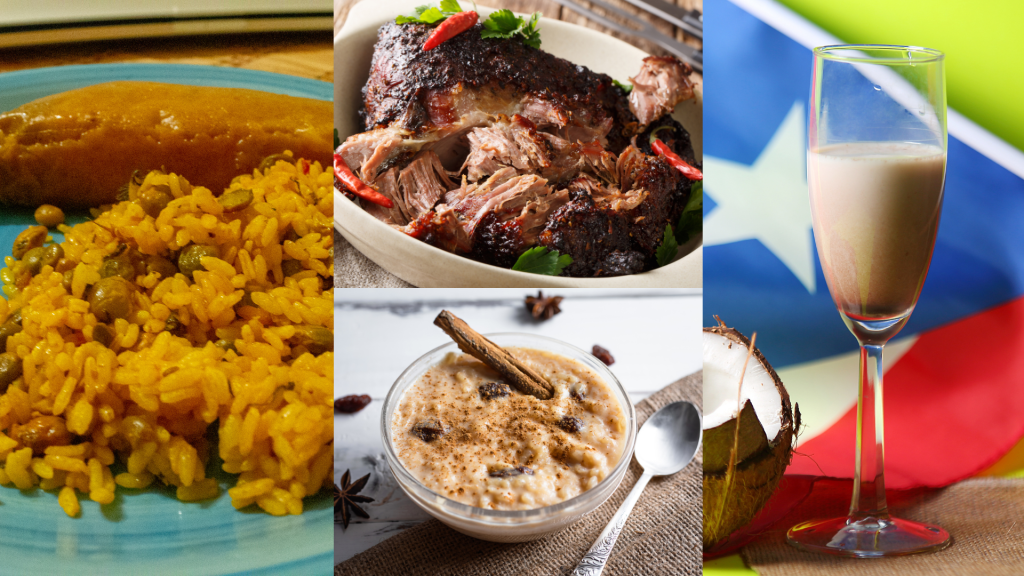 Puerto Rican Holidays: Traditional foods consumed in Puerto Rico during “Navidad” Christmas