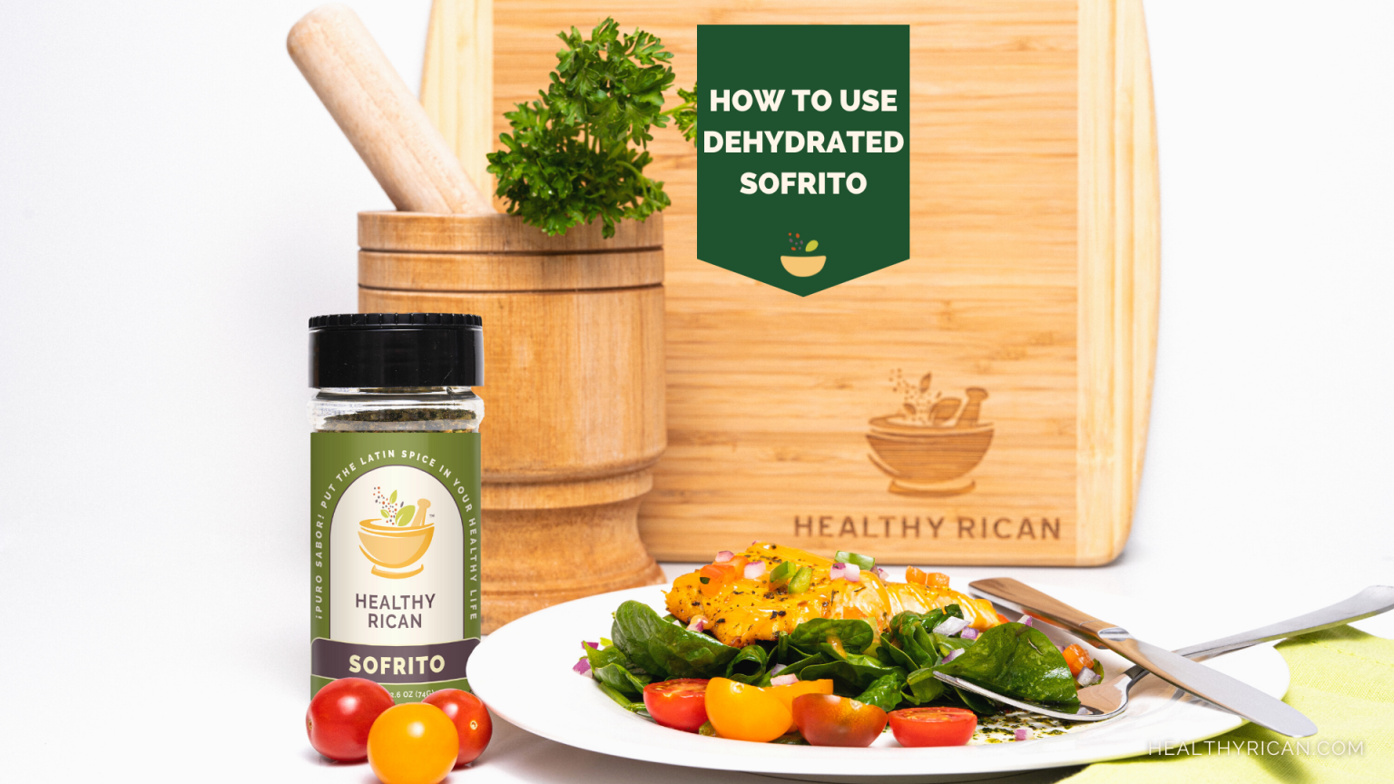 How to Use Dehydrated Sofrito +Recipe Bistec Encebollado Healthy Rican