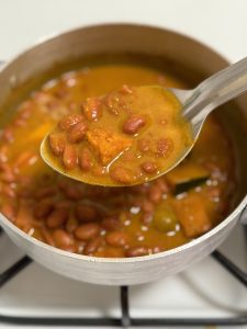 Habichuelas Guisadas, a classic Latin American dish. Explore the savory flavors of Habichuelas Guisadas with this traditional recipe, featuring tender stewed beans in a rich, seasoned broth from Made with Sazón.